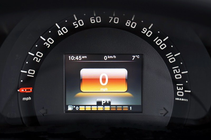 A user interface of a car that could be improved with cognitive walkthrough